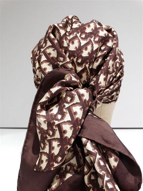 dior monogram silk scarf|christian Dior silk scarf price.